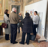 Castano / Eventi - Visitatori alla mostra 